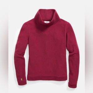 Dudley Stephens Park Slope Turtleneck in Burgandy